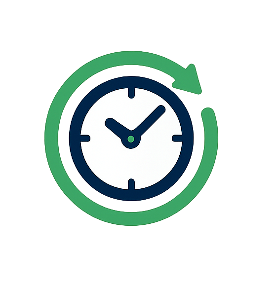 24/7 availability icon